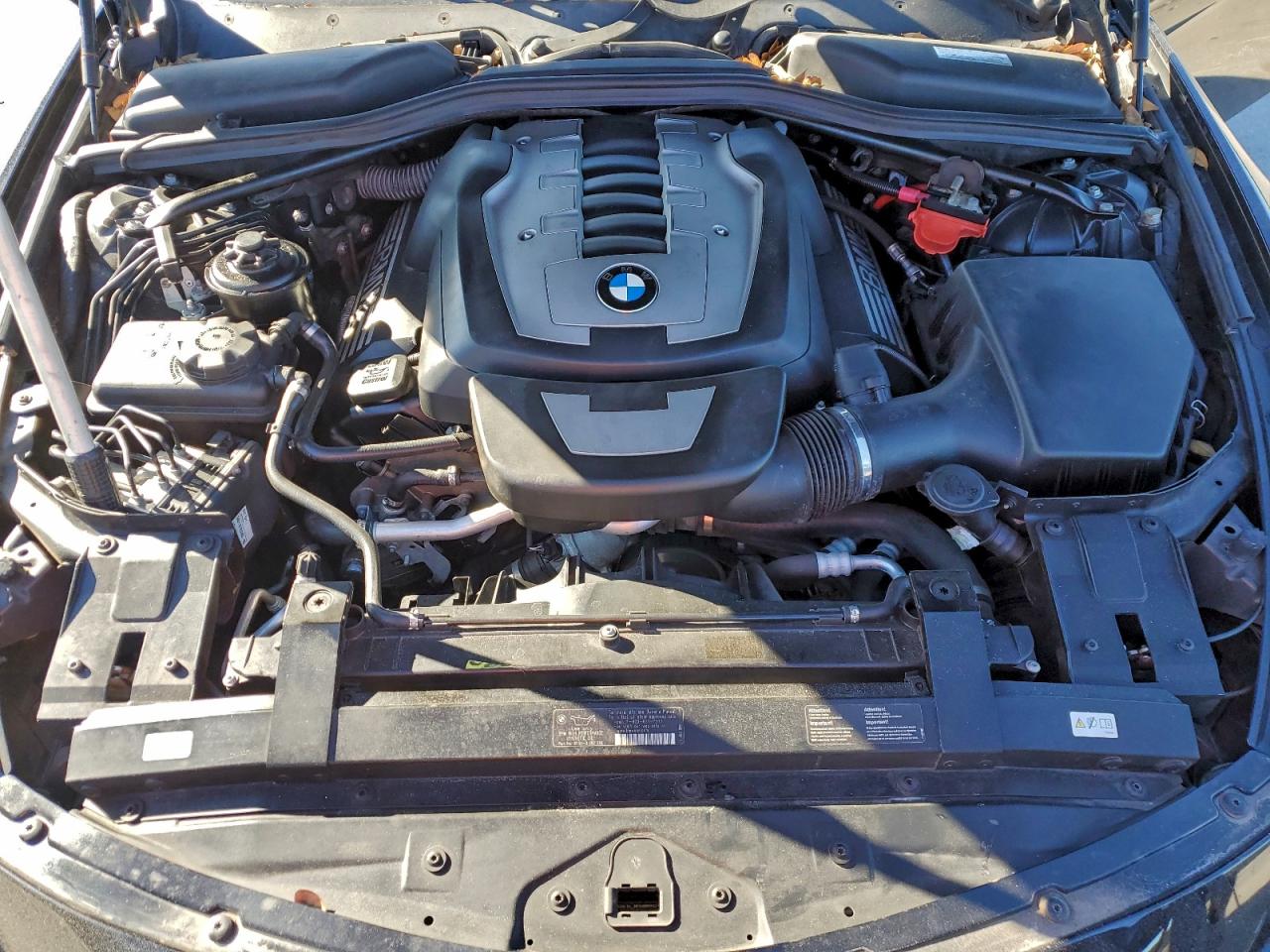 2010 Bmw 650 I Черный vin: WBAEB5C5XAC225883