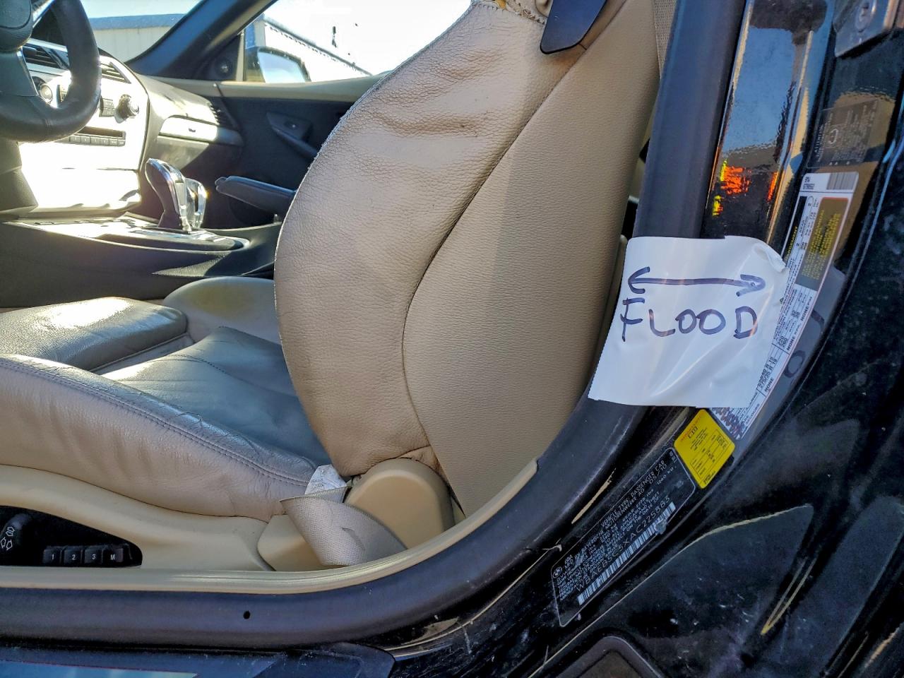 2010 Bmw 650 I Черный vin: WBAEB5C5XAC225883