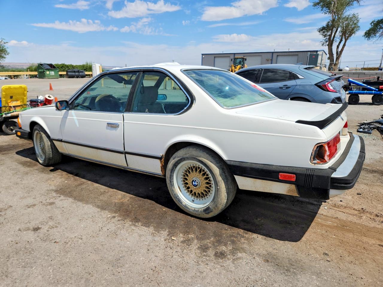 1984 Bmw 633 Csi Automatic White vin: WBAEB8407E6996424