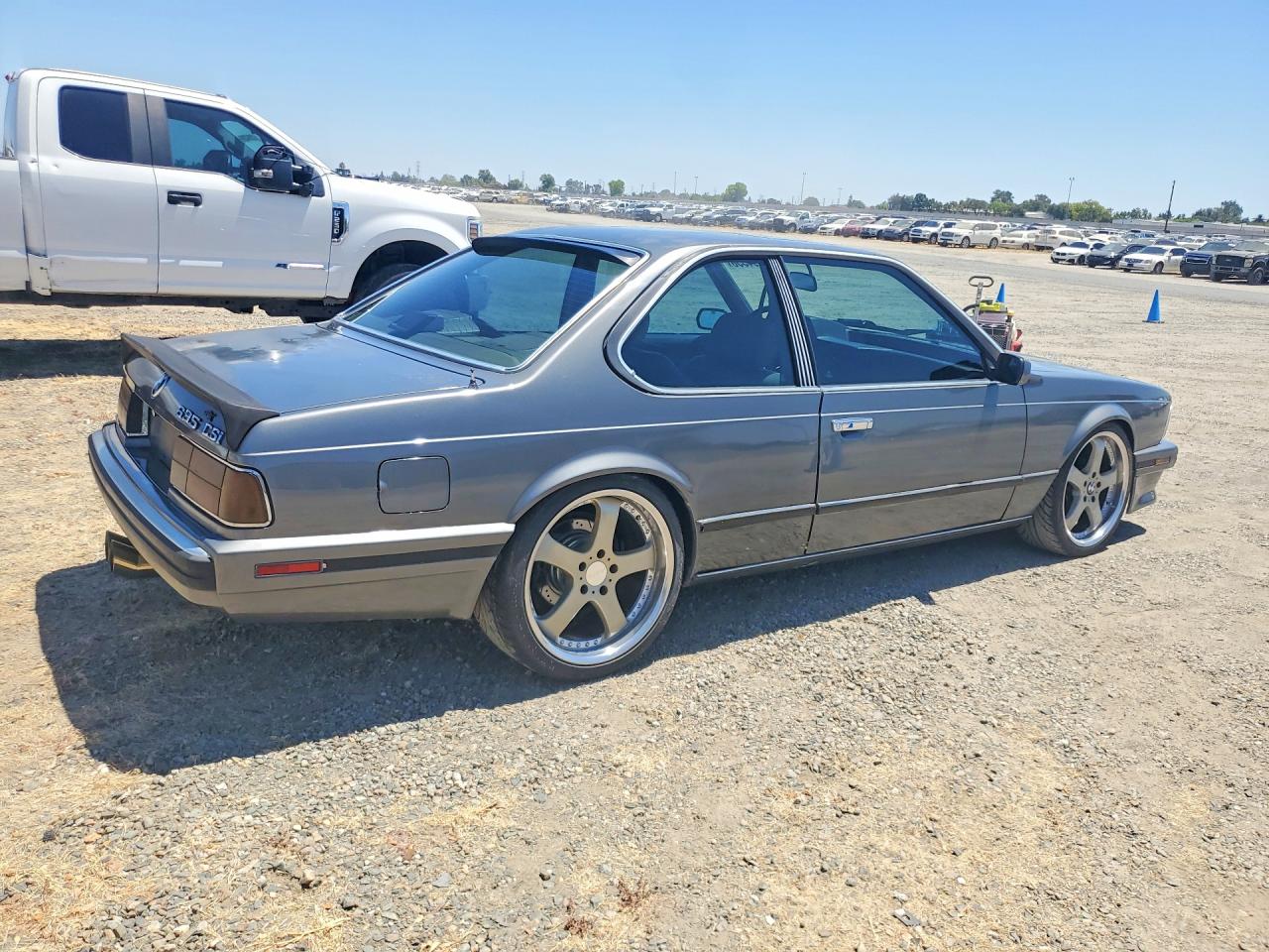 1989 Bmw 635 Csi Automatic Gray vin: WBAEC8411K3268049