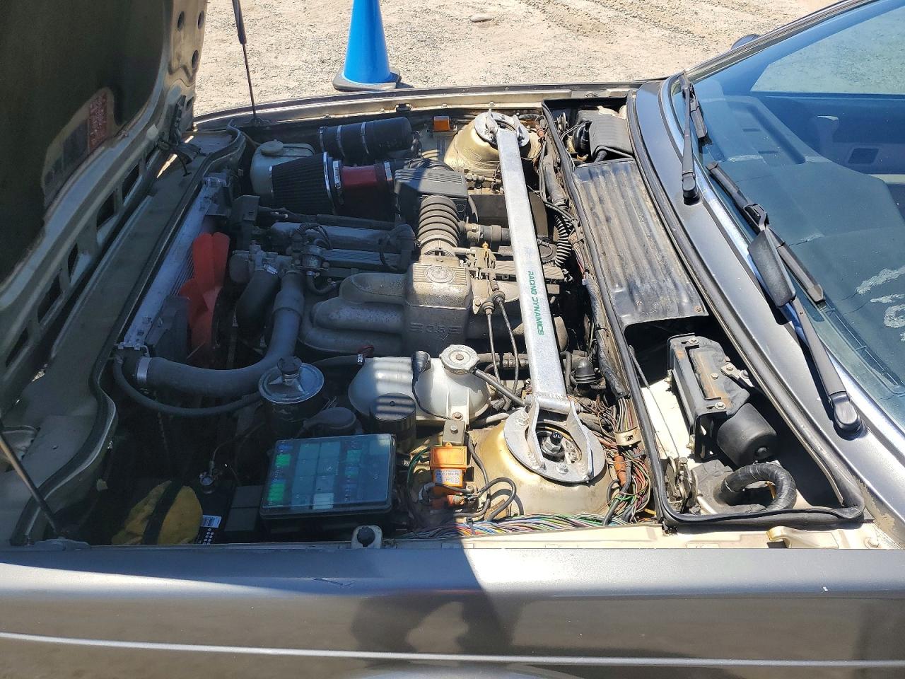 1989 Bmw 635 Csi Automatic Gray vin: WBAEC8411K3268049