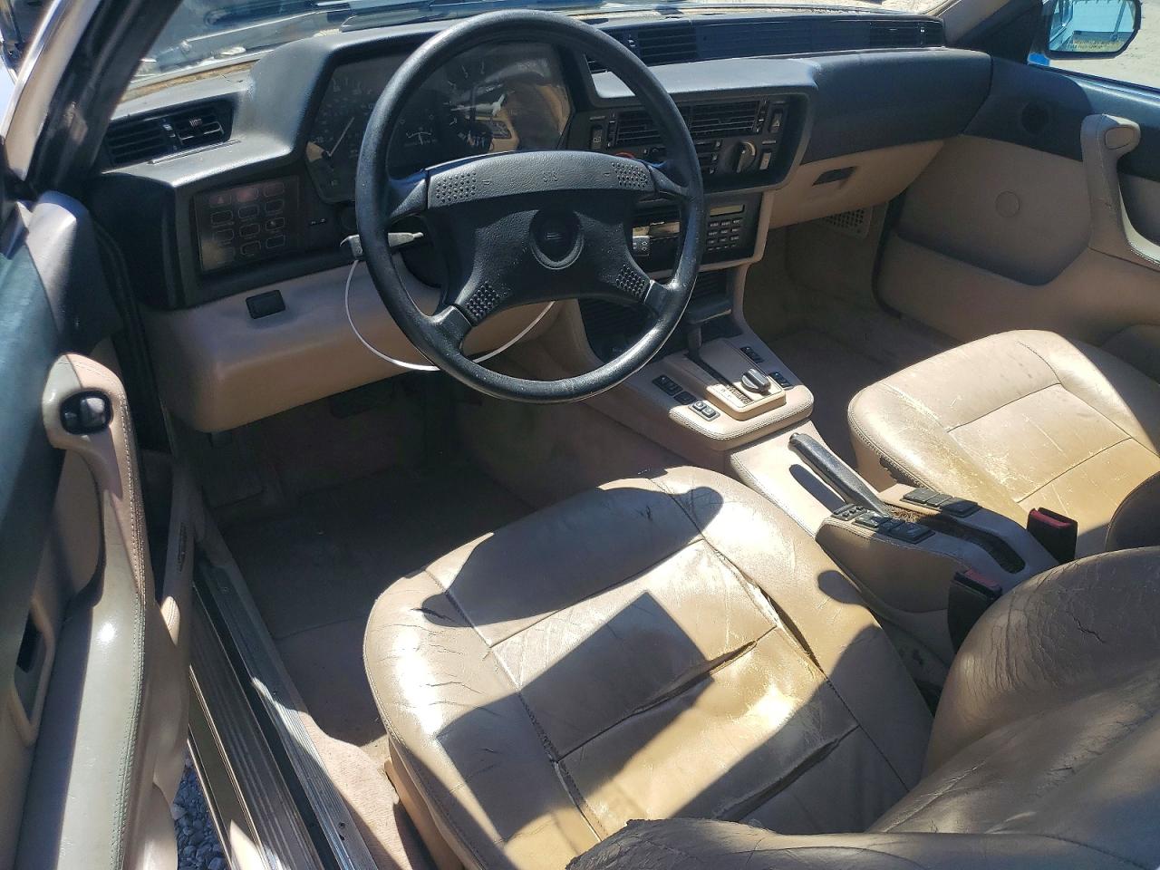 1989 Bmw 635 Csi Automatic Gray vin: WBAEC8411K3268049