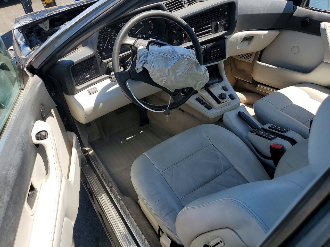 1988 Bmw 635 Csi Automatic Black vin: WBAEC8413J3267418