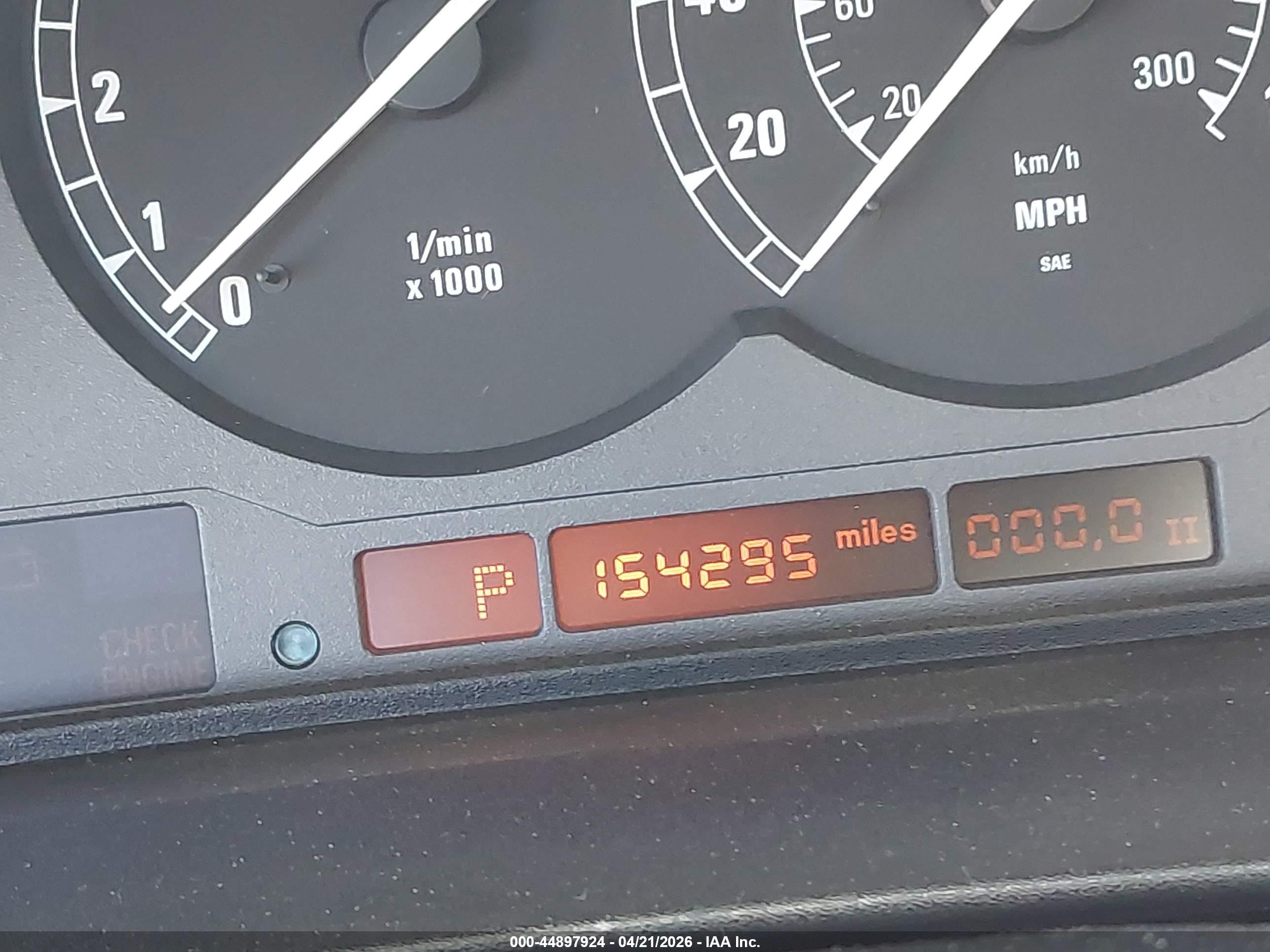 1997 Bmw 840cia   Black vin: WBAEF8321VCC31253
