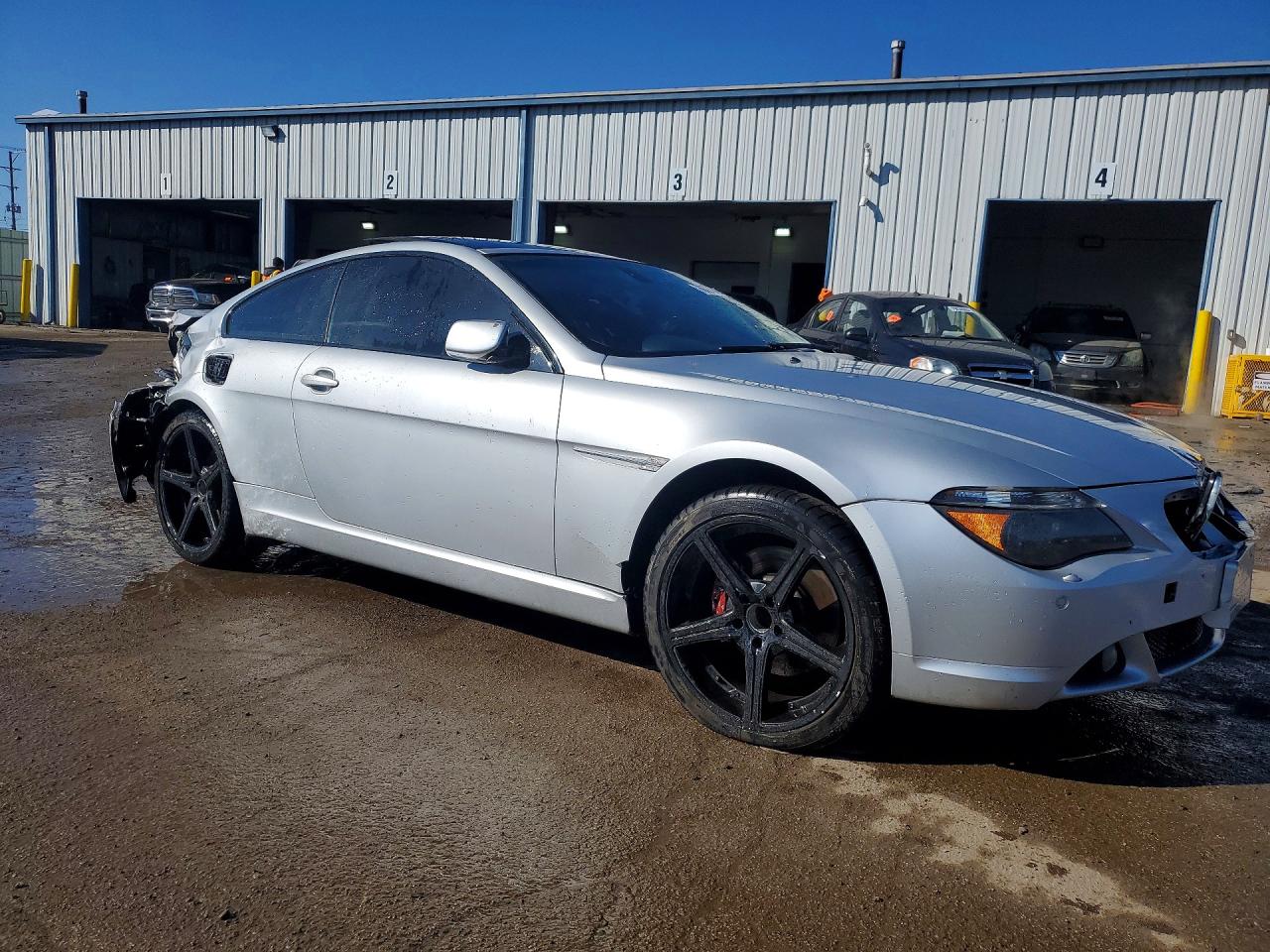 2006 Bmw 650 I Серебряный vin: WBAEH13476CR50203