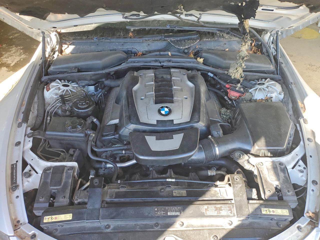 2006 Bmw 650 I Серебряный vin: WBAEH13476CR50203