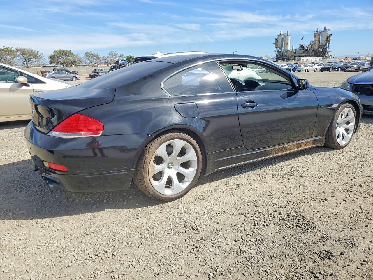 2006 Bmw 650 I Black vin: WBAEH13486CR49867