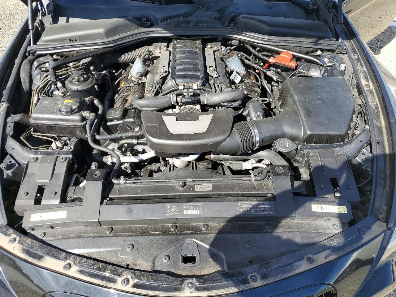 2006 Bmw 650 I Black vin: WBAEH13486CR49867