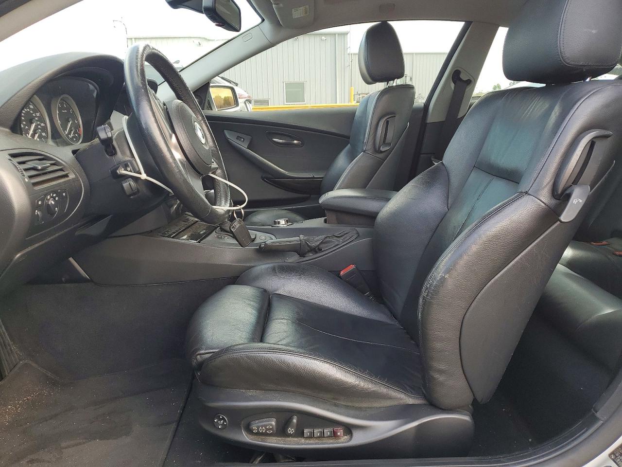 2006 Bmw 650 I Silver vin: WBAEH13486CR50517