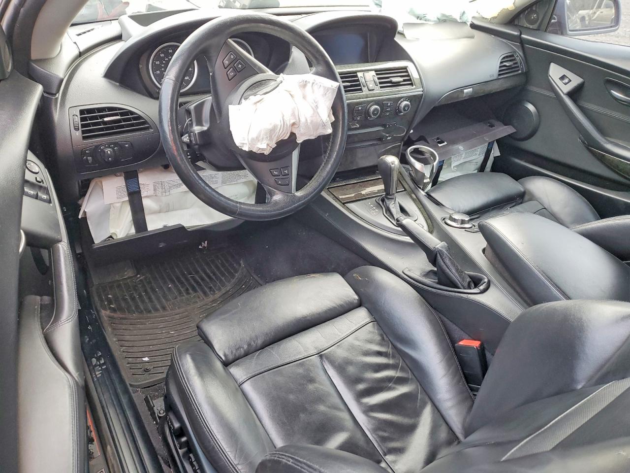 2007 Bmw 650 I Gray vin: WBAEH13517CR53401