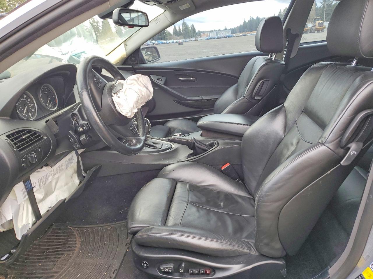 2007 Bmw 650 I Gray vin: WBAEH13517CR53401