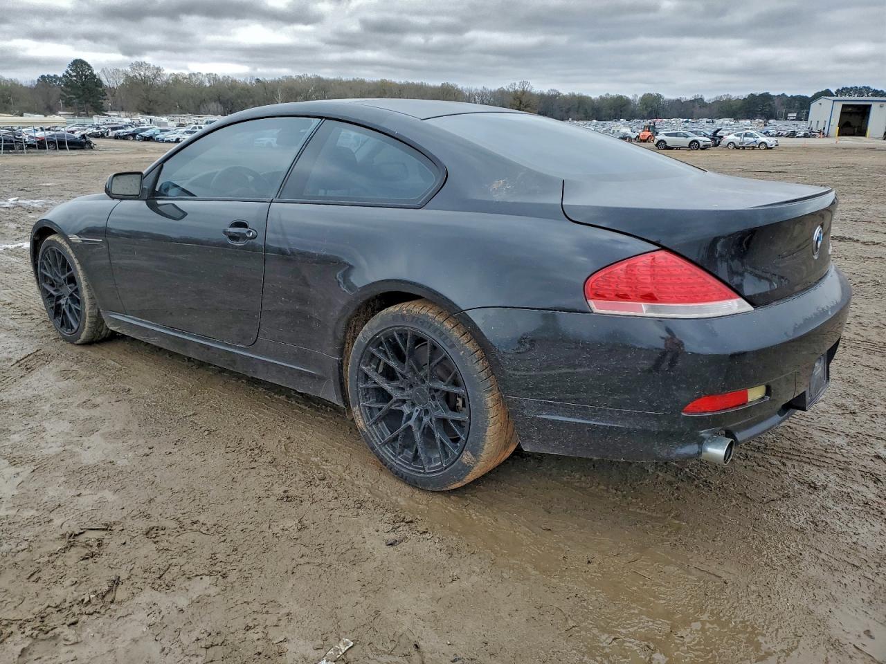 2004 Bmw 645 Ci Automatic Black vin: WBAEH73404B190251