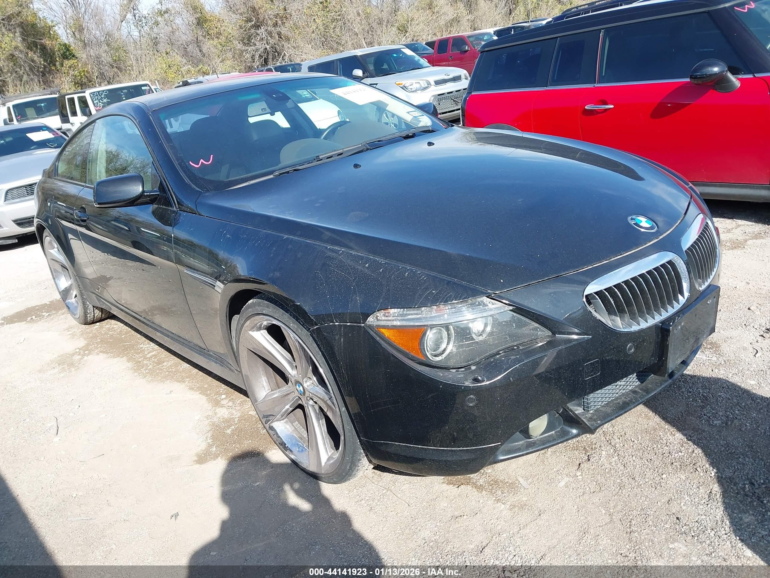 2005 Bmw 645ci   Черный vin: WBAEH73415B869026