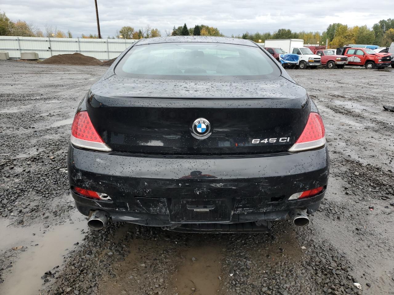 2004 Bmw 645 Ci Automatic Черный vin: WBAEH73434B215658
