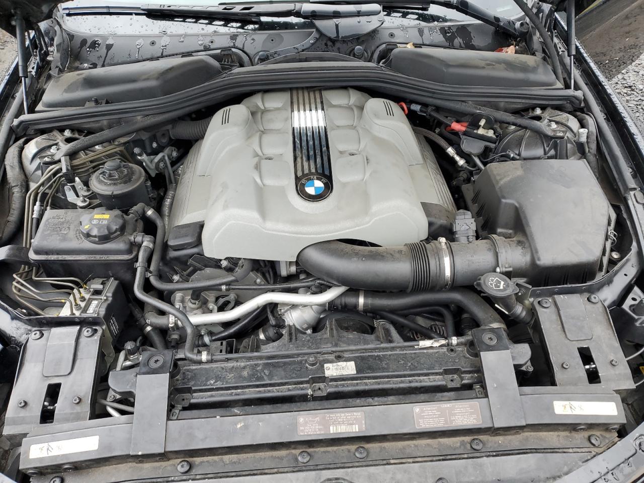 2004 Bmw 645 Ci Automatic Черный vin: WBAEH73434B215658