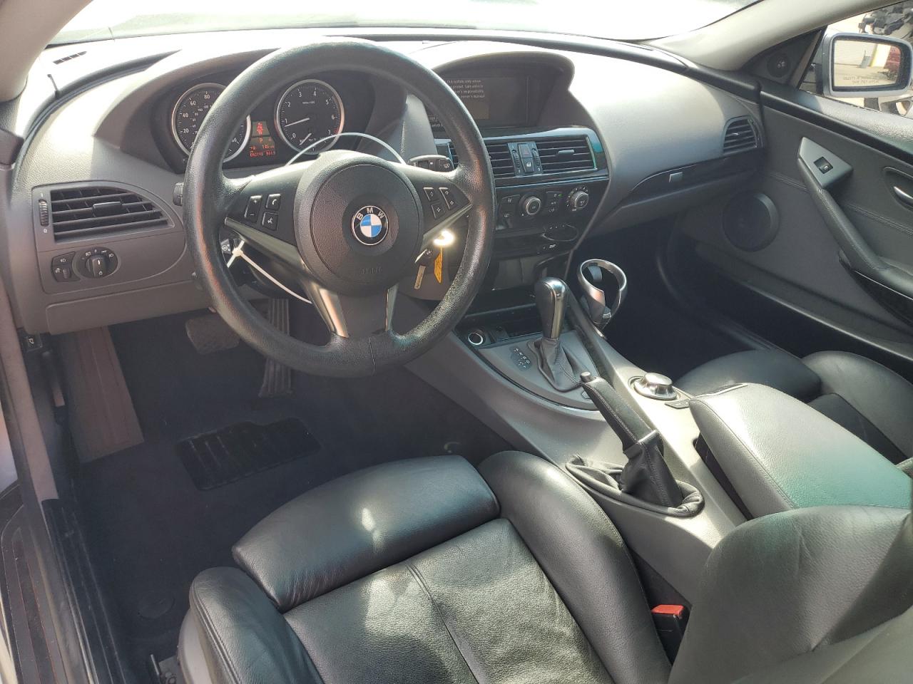 2005 Bmw 645 Ci Automatic Gray vin: WBAEH73455B191851