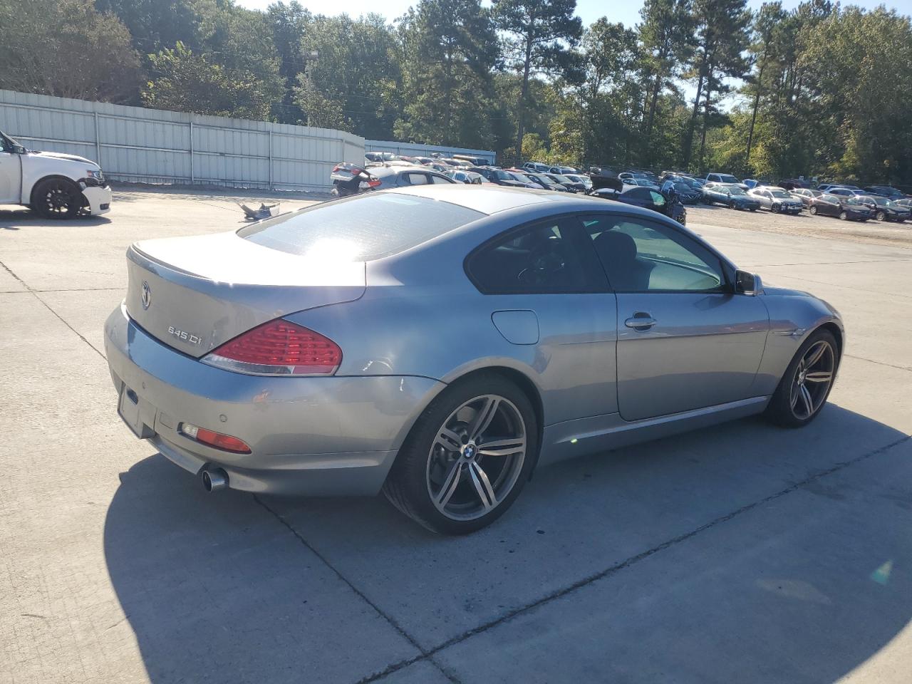 2005 Bmw 645 Ci Automatic Gray vin: WBAEH73455B191851