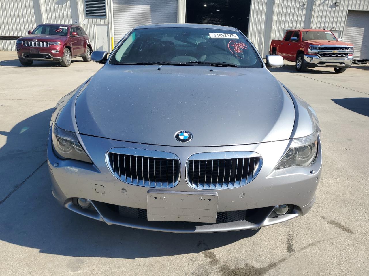 2005 Bmw 645 Ci Automatic Gray vin: WBAEH73455B191851