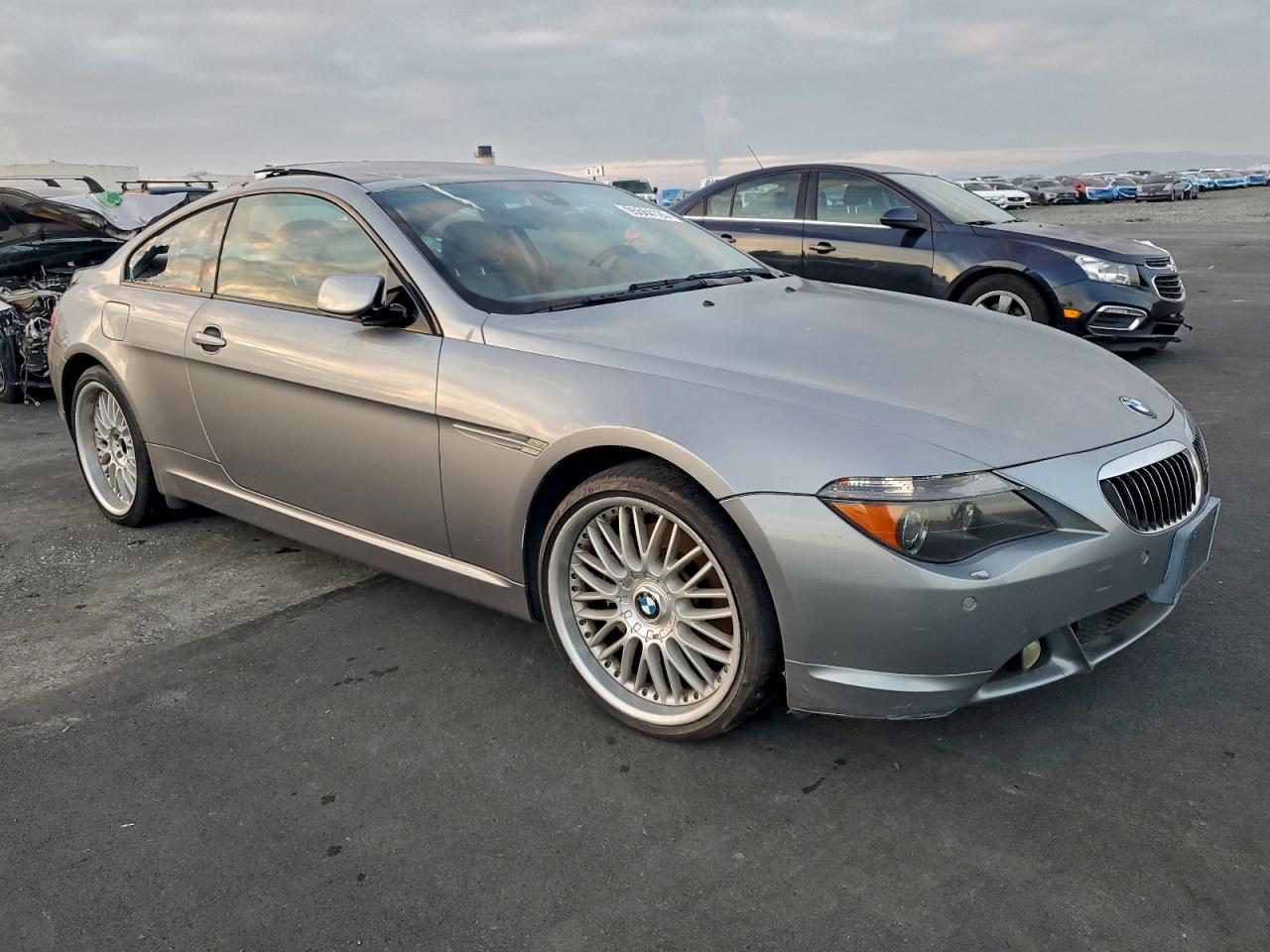 2005 Bmw 645 Ci Automatic Серебряный vin: WBAEH73455B193826
