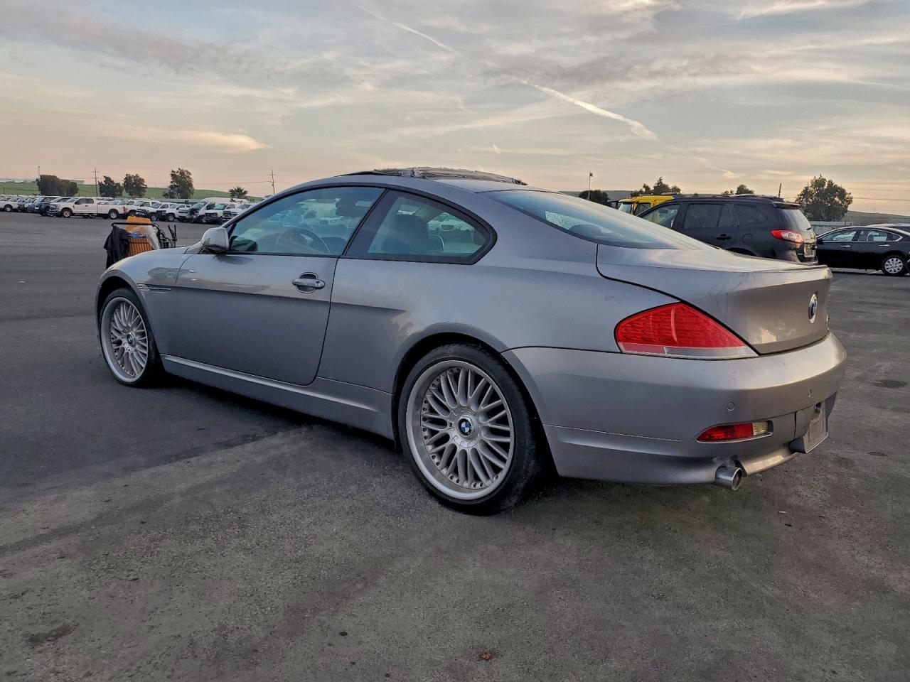 2005 Bmw 645 Ci Automatic Серебряный vin: WBAEH73455B193826