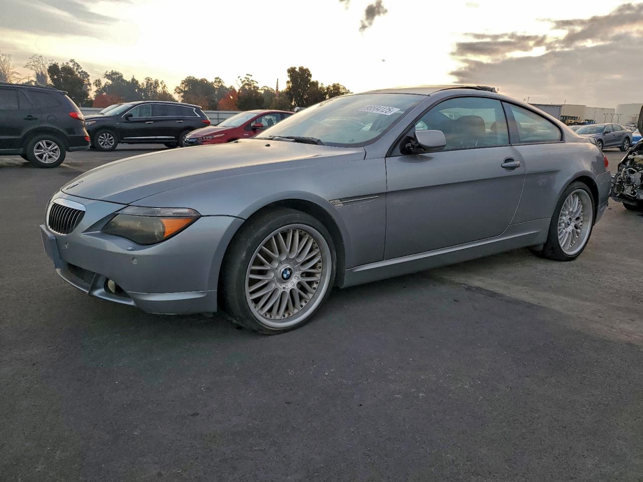 2005 Bmw 645 Ci Automatic Серебряный vin: WBAEH73455B193826