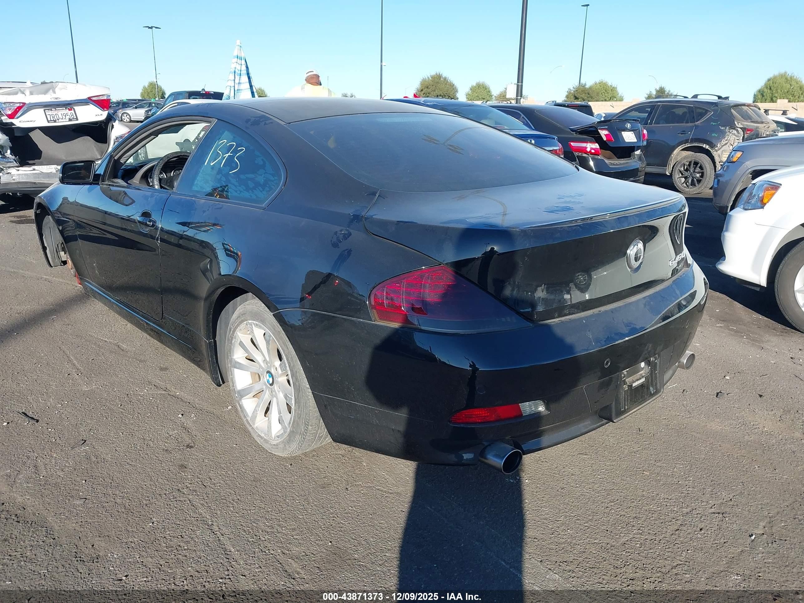 2005 Bmw 645ci   vin: WBAEH73465B192779