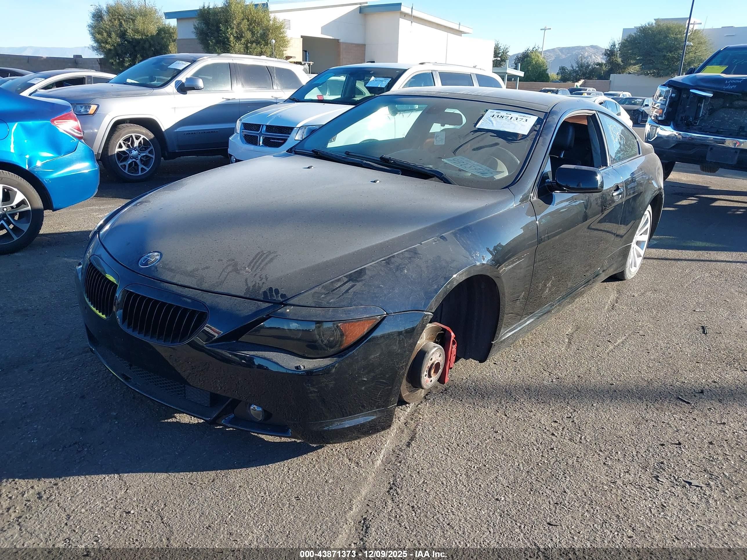 2005 Bmw 645ci   vin: WBAEH73465B192779