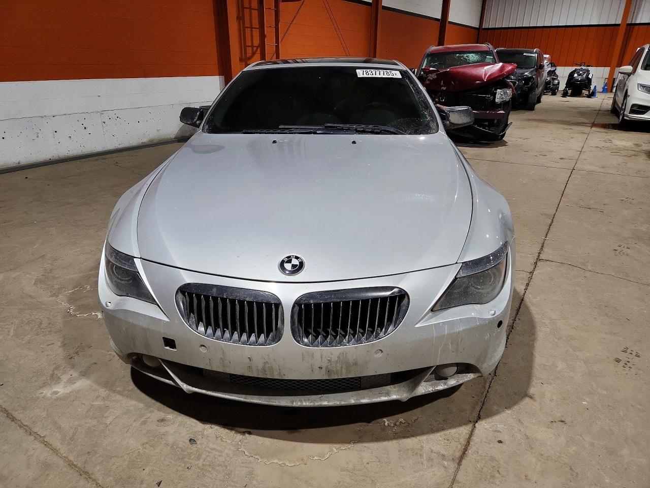 2005 Bmw 645 Ci Automatic Gray vin: WBAEH73465CF95173