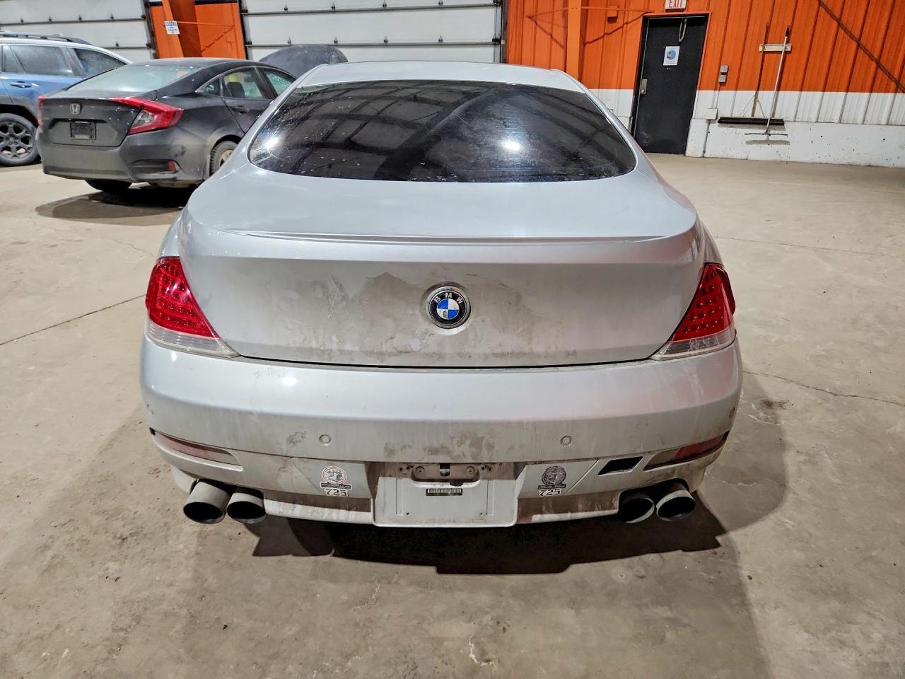 2005 Bmw 645 Ci Automatic Gray vin: WBAEH73465CF95173