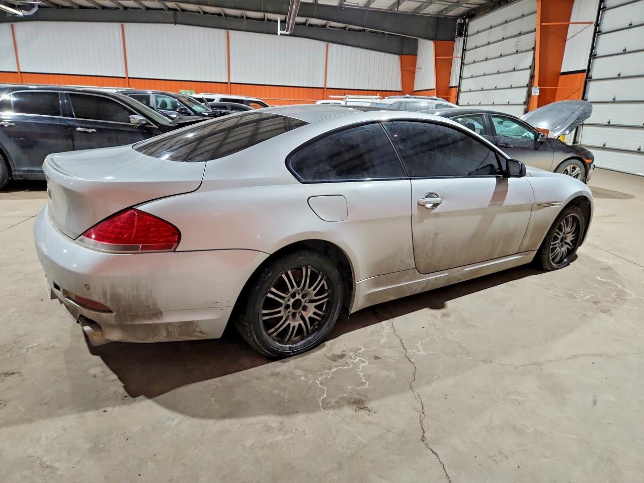 2005 Bmw 645 Ci Automatic Gray vin: WBAEH73465CF95173