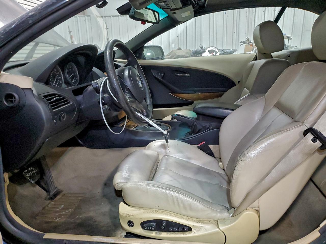 2006 Bmw 650 I Black vin: WBAEK13416CN75474