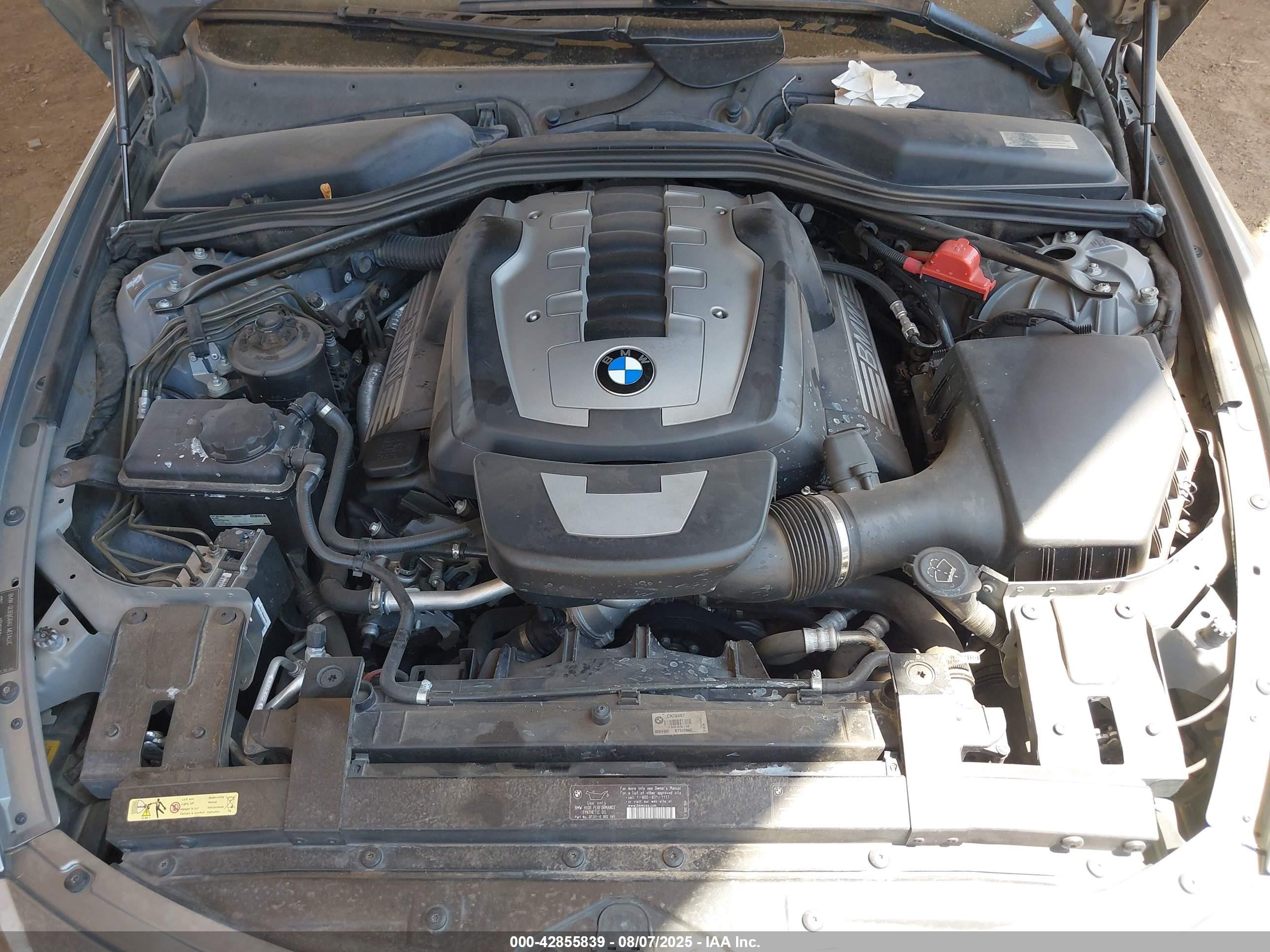 2006 Bmw 650i   Gray vin: WBAEK13416CN78407