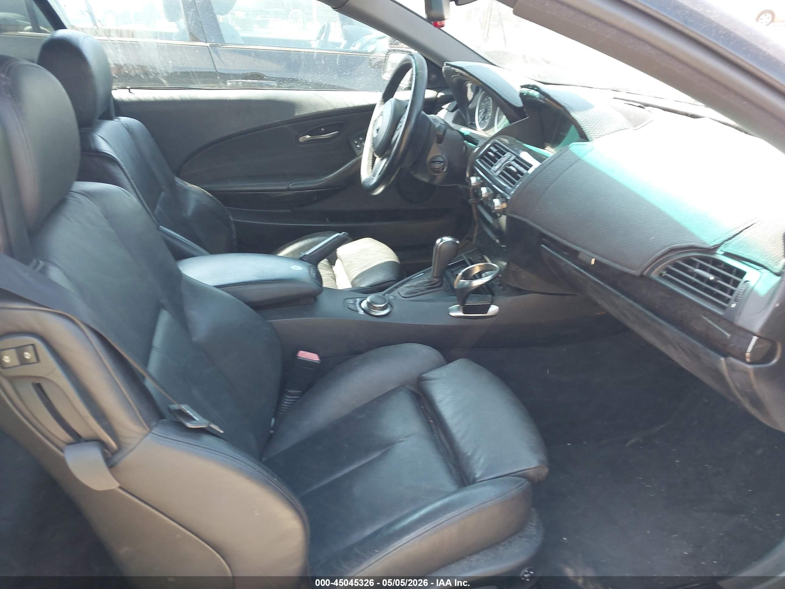 2006 Bmw 650i   Черный vin: WBAEK13446CN75422