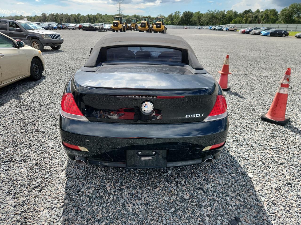 2006 Bmw 650 I Black vin: WBAEK13446CN76795