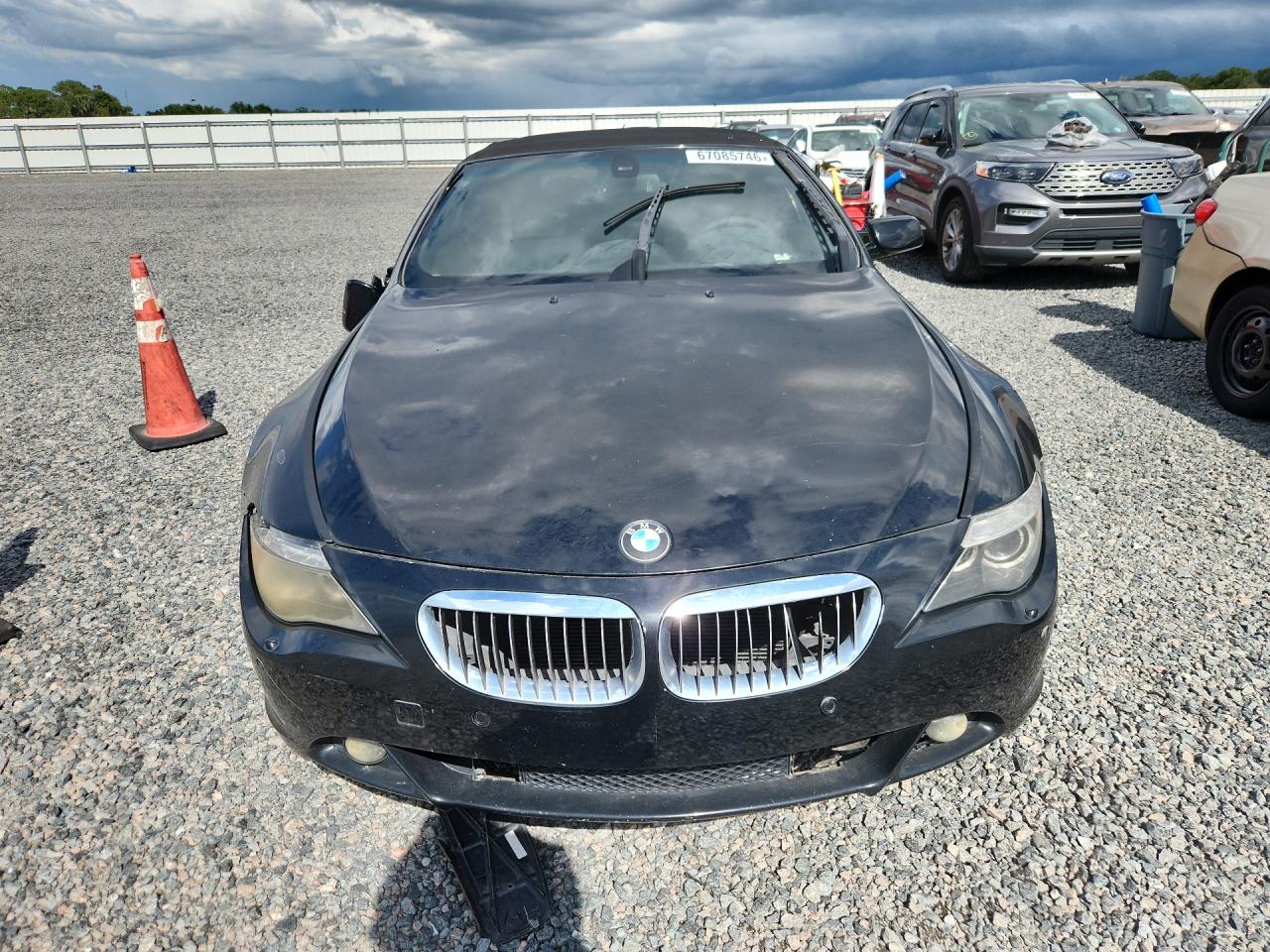 2006 Bmw 650 I Black vin: WBAEK13446CN76795