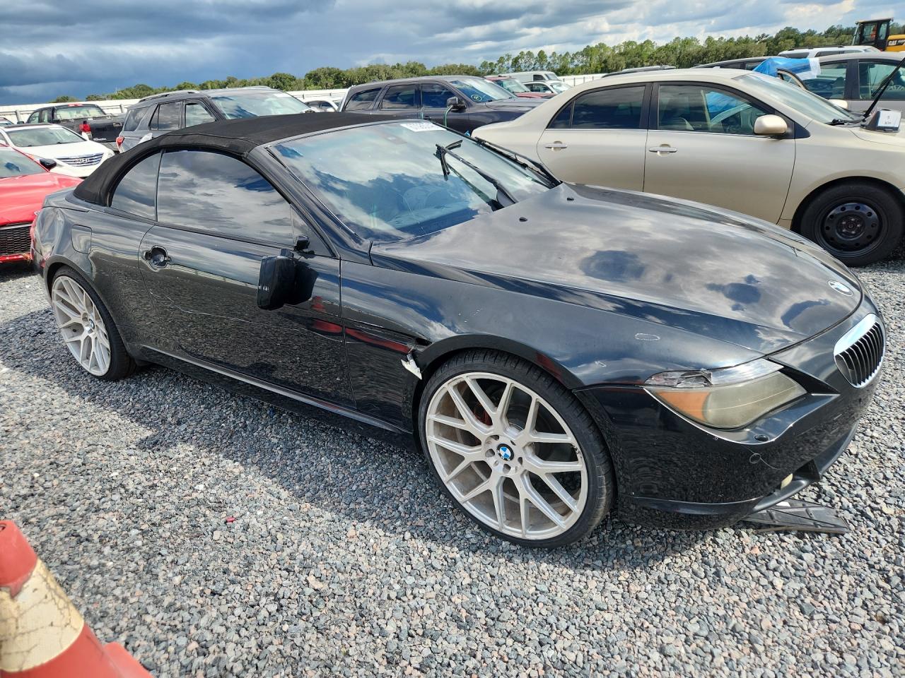 2006 Bmw 650 I Black vin: WBAEK13446CN76795