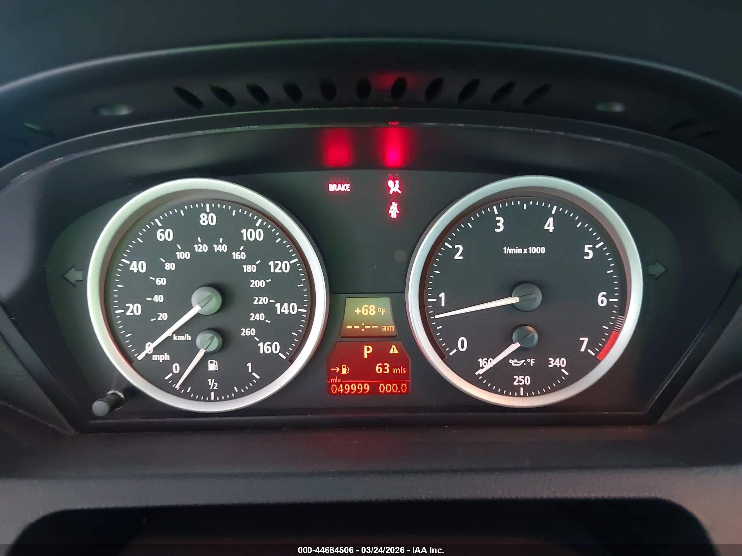 2006 Bmw 650i   Champagne vin: WBAEK13446CN78109