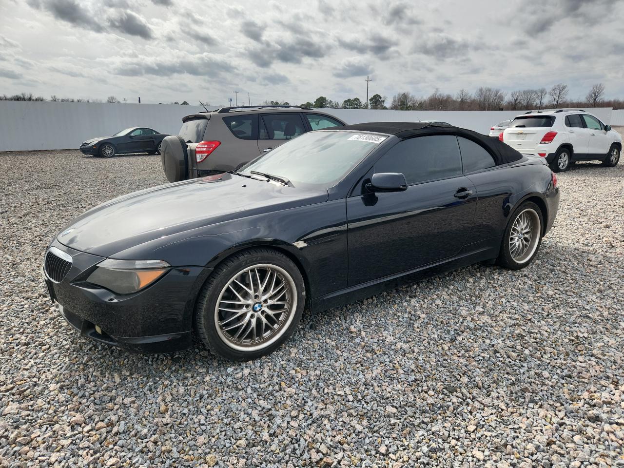 2006 Bmw 650 I Black vin: WBAEK13456CN80001