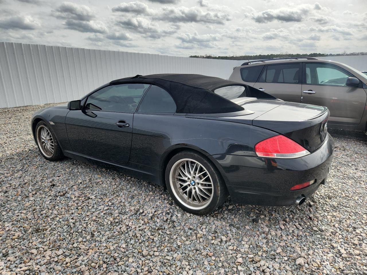 2006 Bmw 650 I Black vin: WBAEK13456CN80001