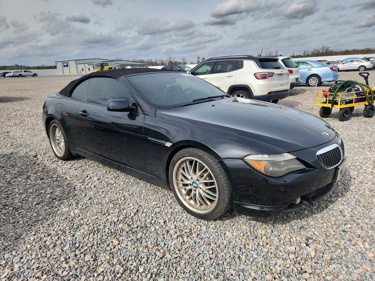 2006 Bmw 650 I Black vin: WBAEK13456CN80001