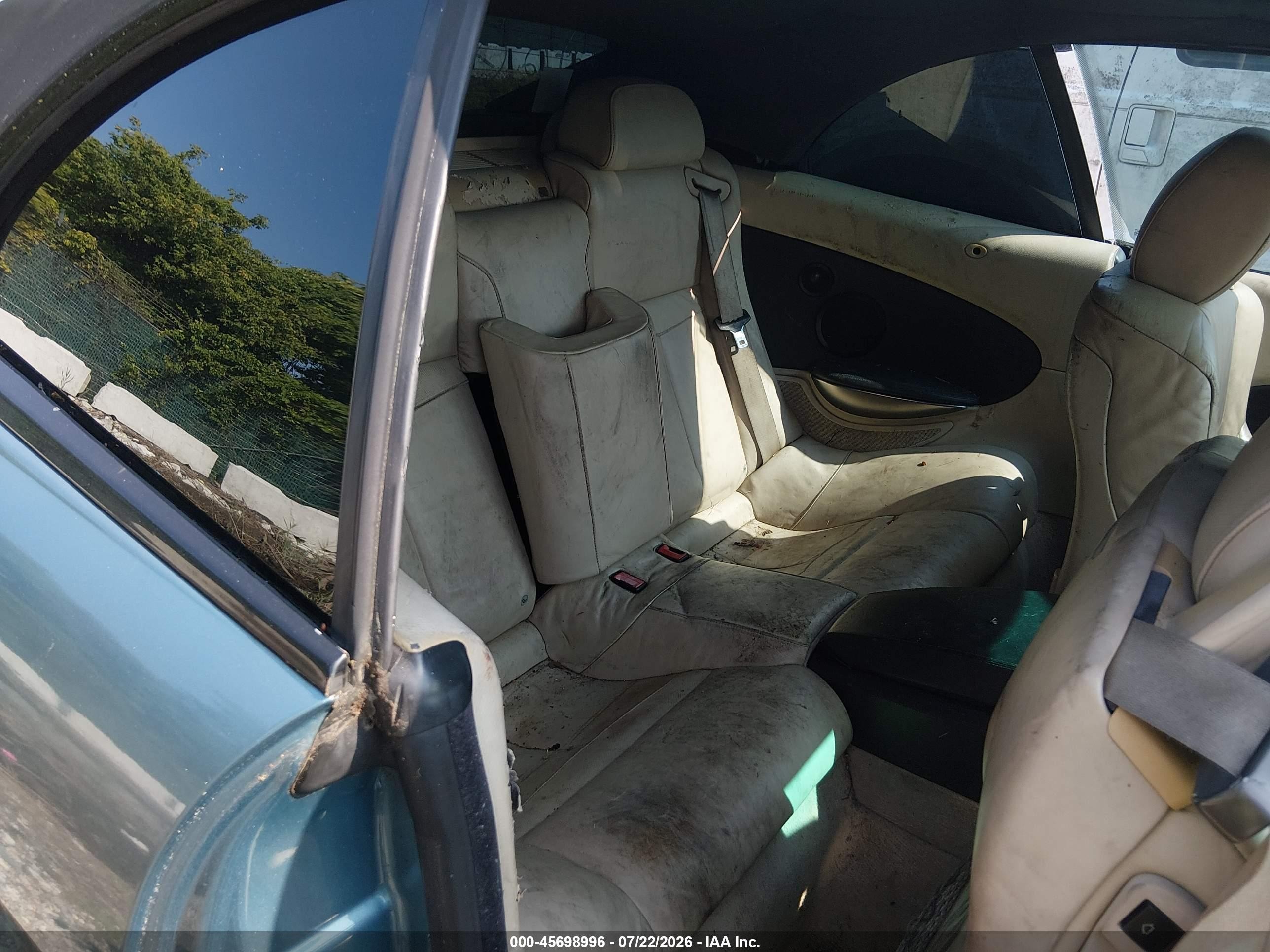 2007 Bmw 650i   Light Blue vin: WBAEK13507CN80689