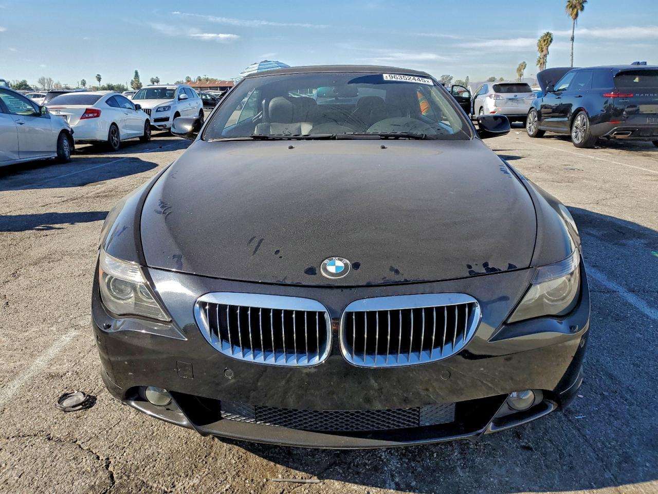 2007 Bmw 650 I Black vin: WBAEK13507CN82829