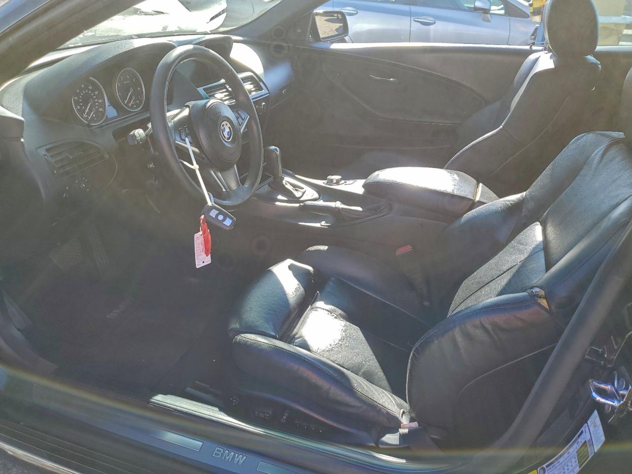 2007 Bmw 650 I Black vin: WBAEK13507CN82829