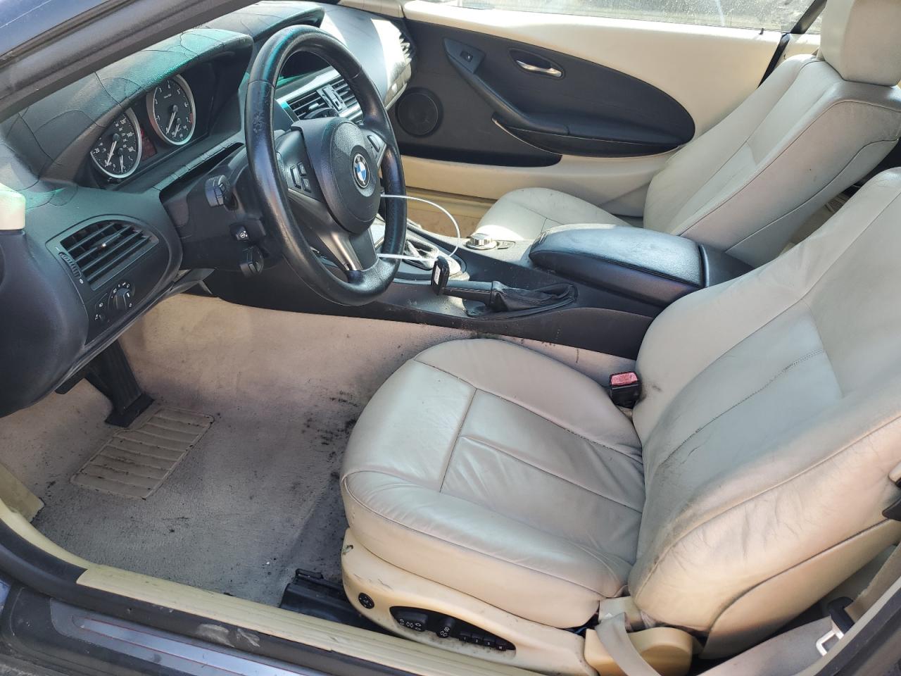 2007 Bmw 650 I Blue vin: WBAEK13537CN83182