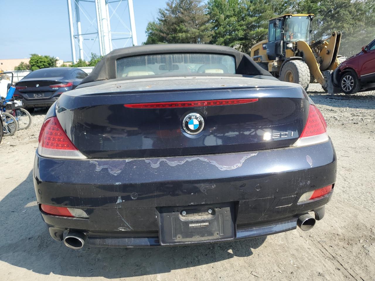 2007 Bmw 650 I Blue vin: WBAEK13537CN83182