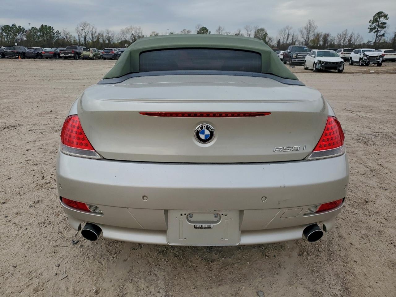 2007 Bmw 650 I Beige vin: WBAEK13547CN81036