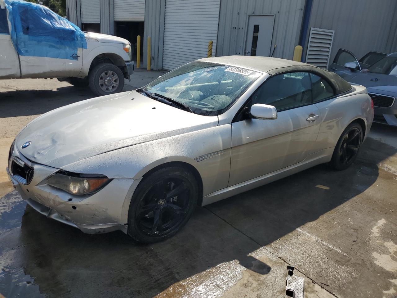 2007 Bmw 650 I Silver vin: WBAEK13587CN83310