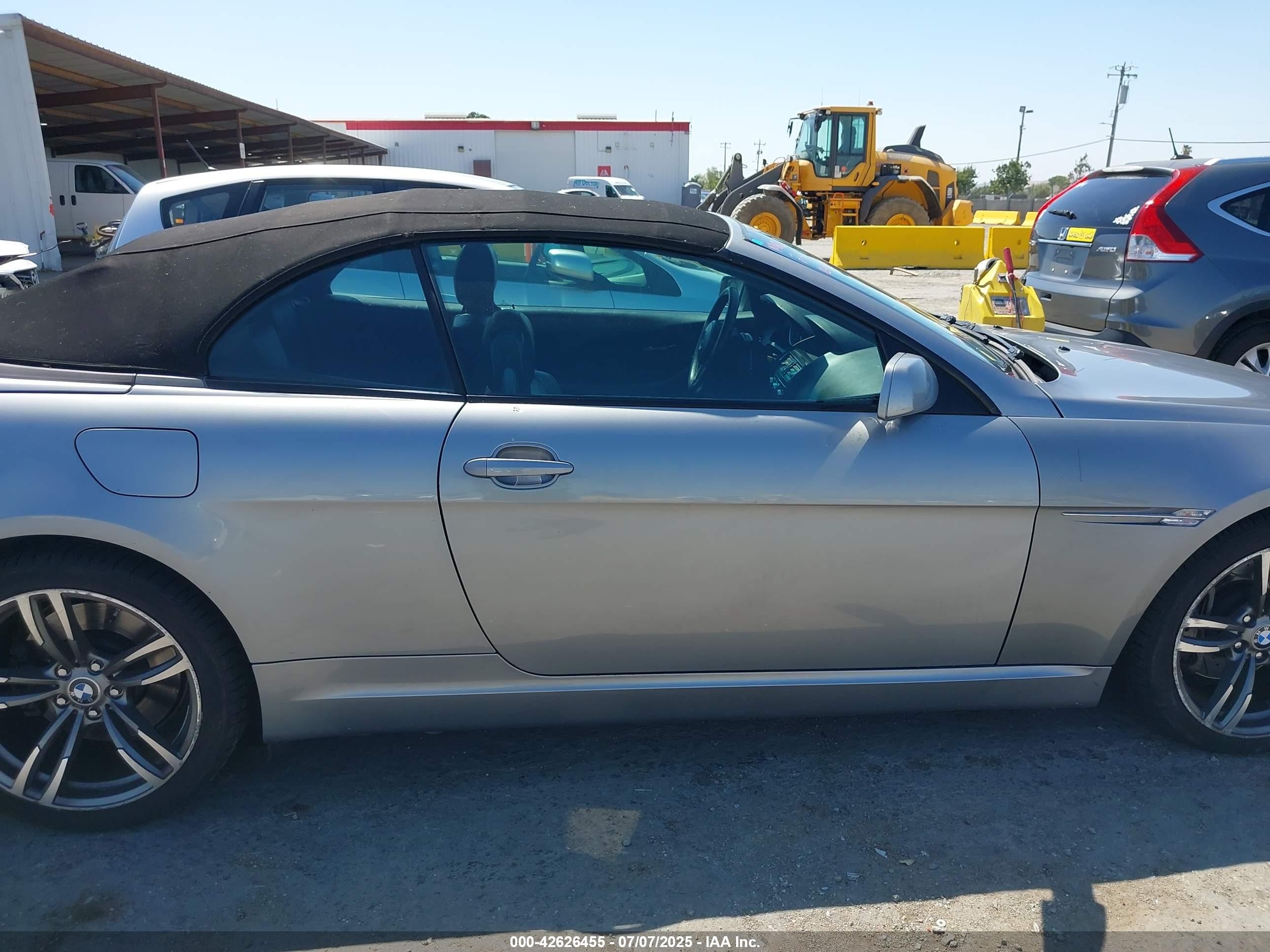 2007 Bmw 650i   Gray vin: WBAEK13587CN84487