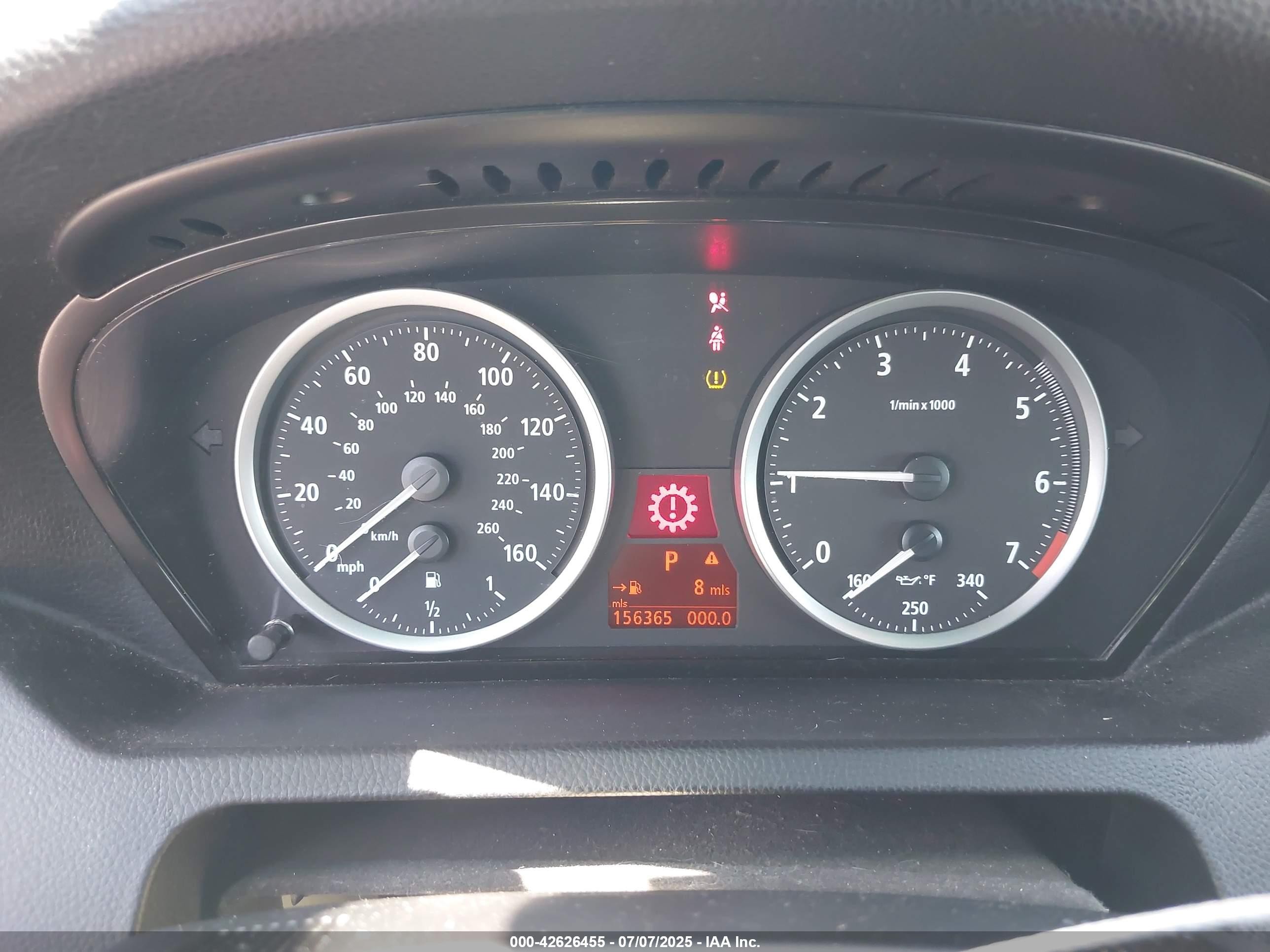 2007 Bmw 650i   Gray vin: WBAEK13587CN84487