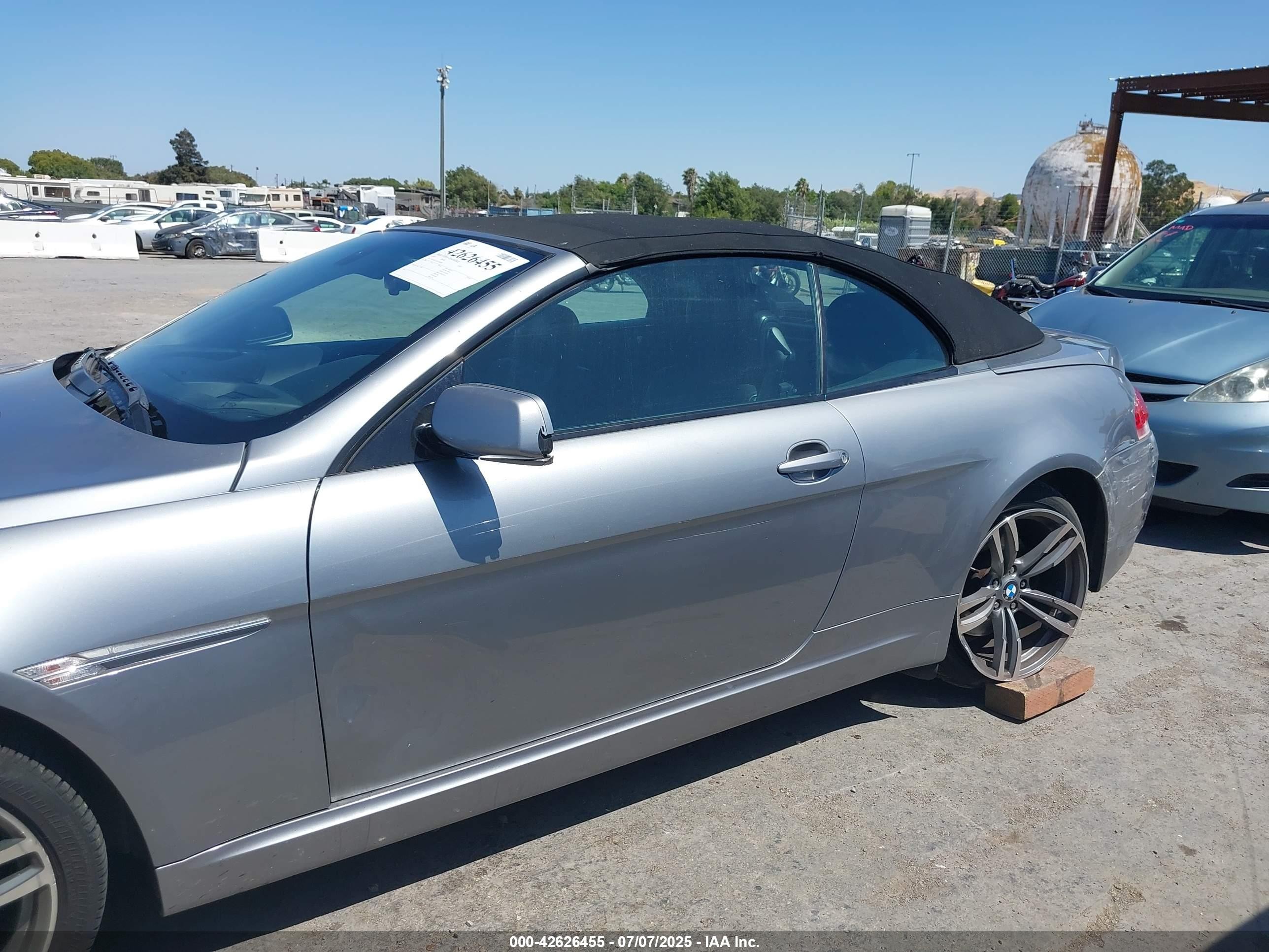 2007 Bmw 650i   Gray vin: WBAEK13587CN84487